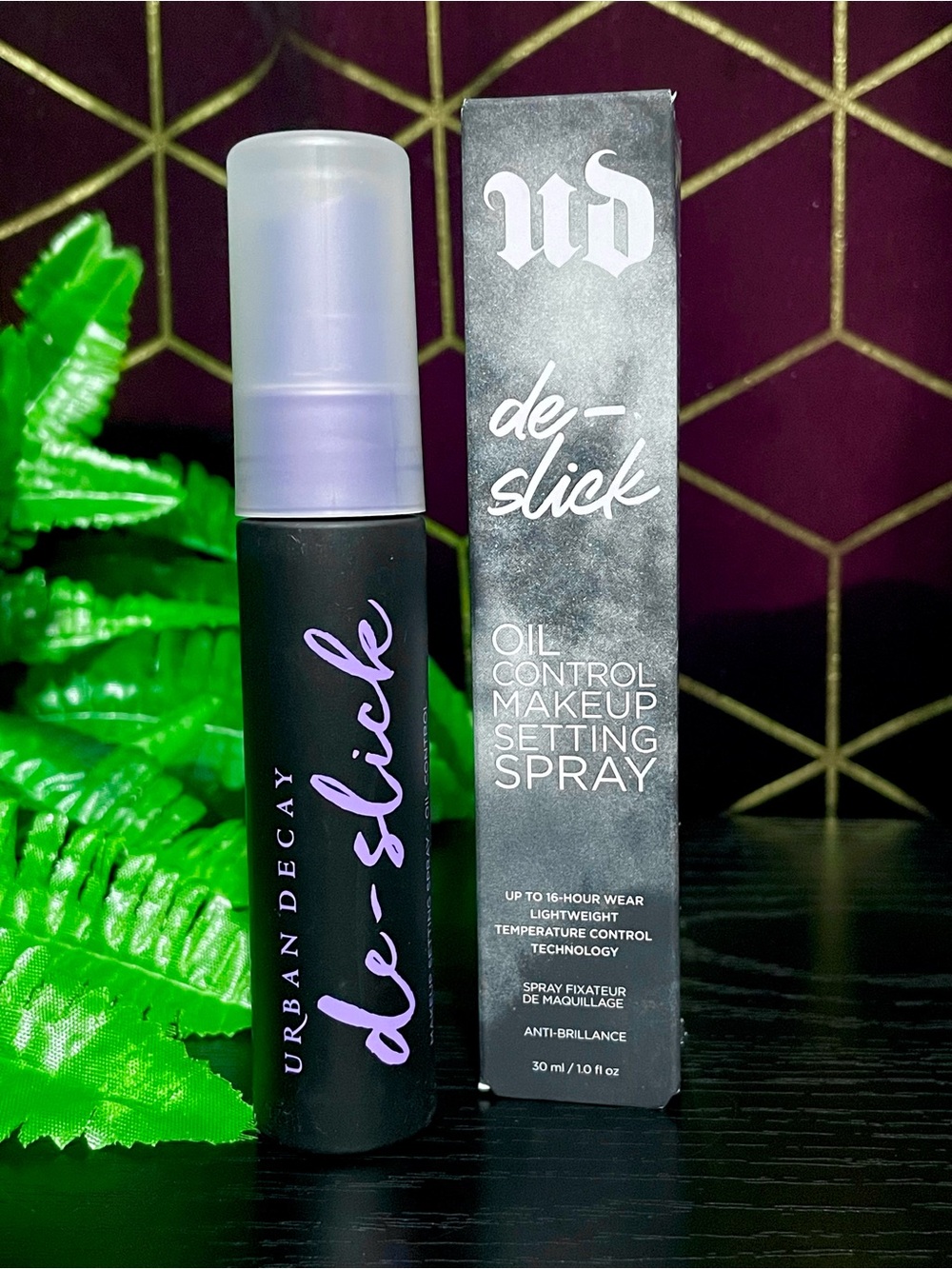 Urban Decay De-Slick Oil Control Makeup Setting Spray